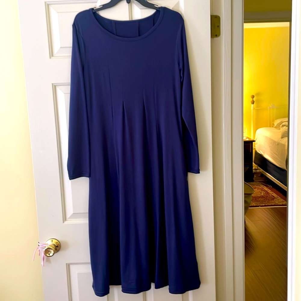 Navy blue dress